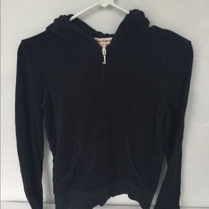 Juicy Couture Zipper Navy Pink Track Suit Hoodie S